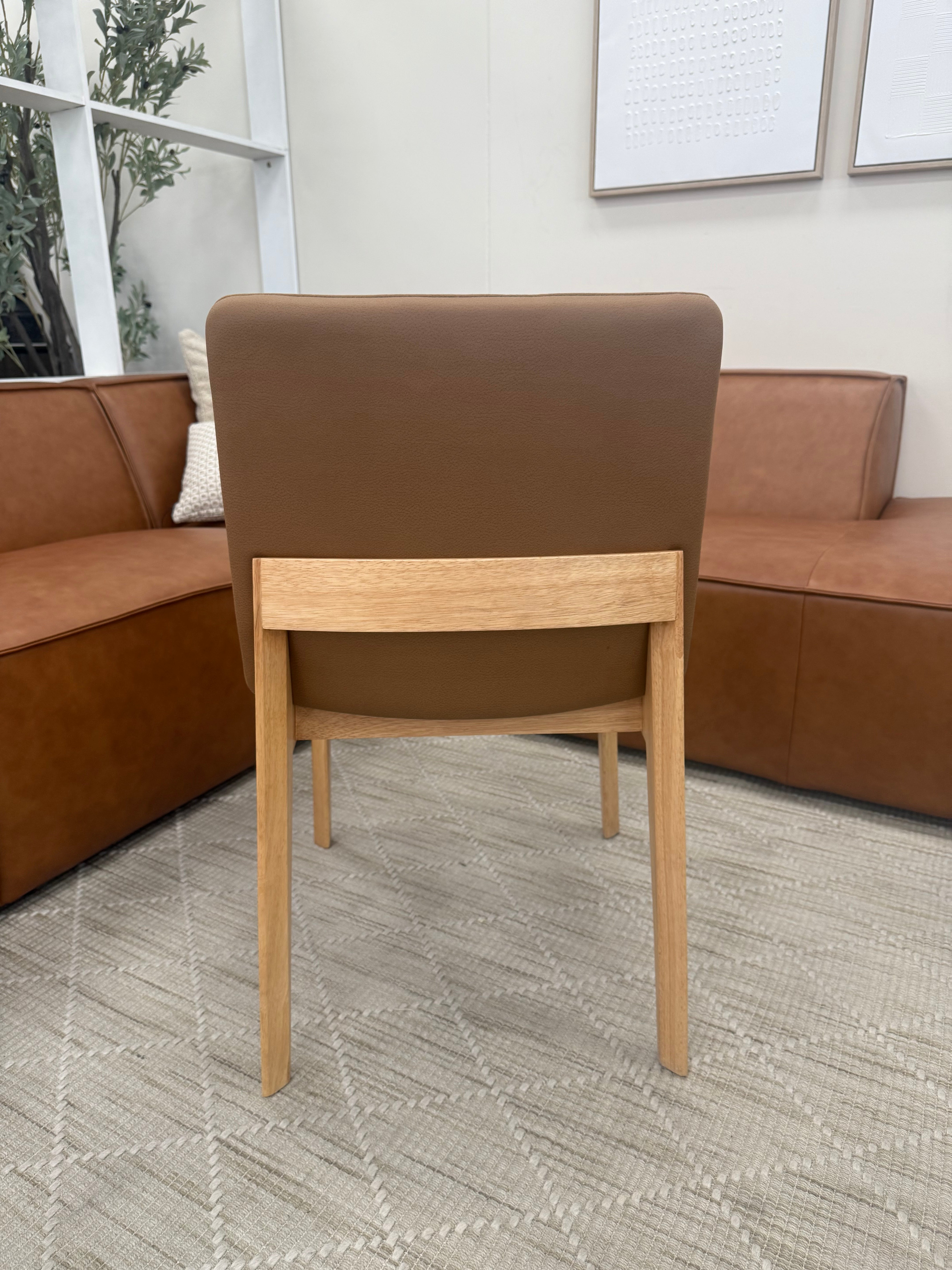 Kyoto Dining Chair in Tan Endurotek