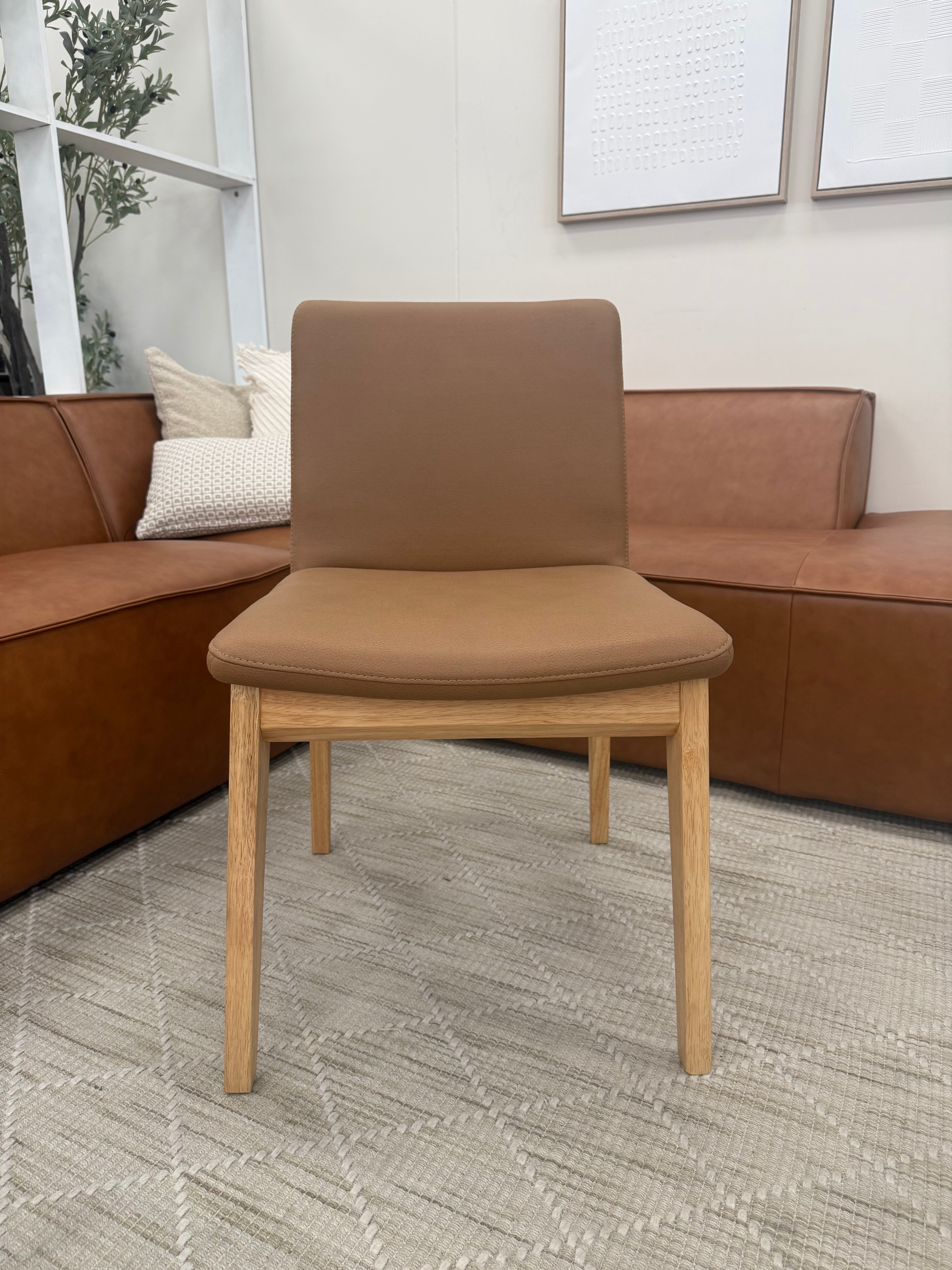 Kyoto Dining Chair in Tan Endurotek