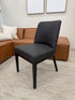 Ginko Dining Chair In Charcoal Endurotek