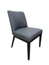 Ginko Dining Chair In Licorice Grey Endurotek