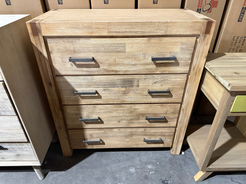 Aldgate 4 Draw Hardwood Tallboy