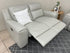 Jonah 2 Seater Dual Motor Sofa In Grey Leather