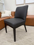 Ginko Dining Chair In Charcoal Endurotek