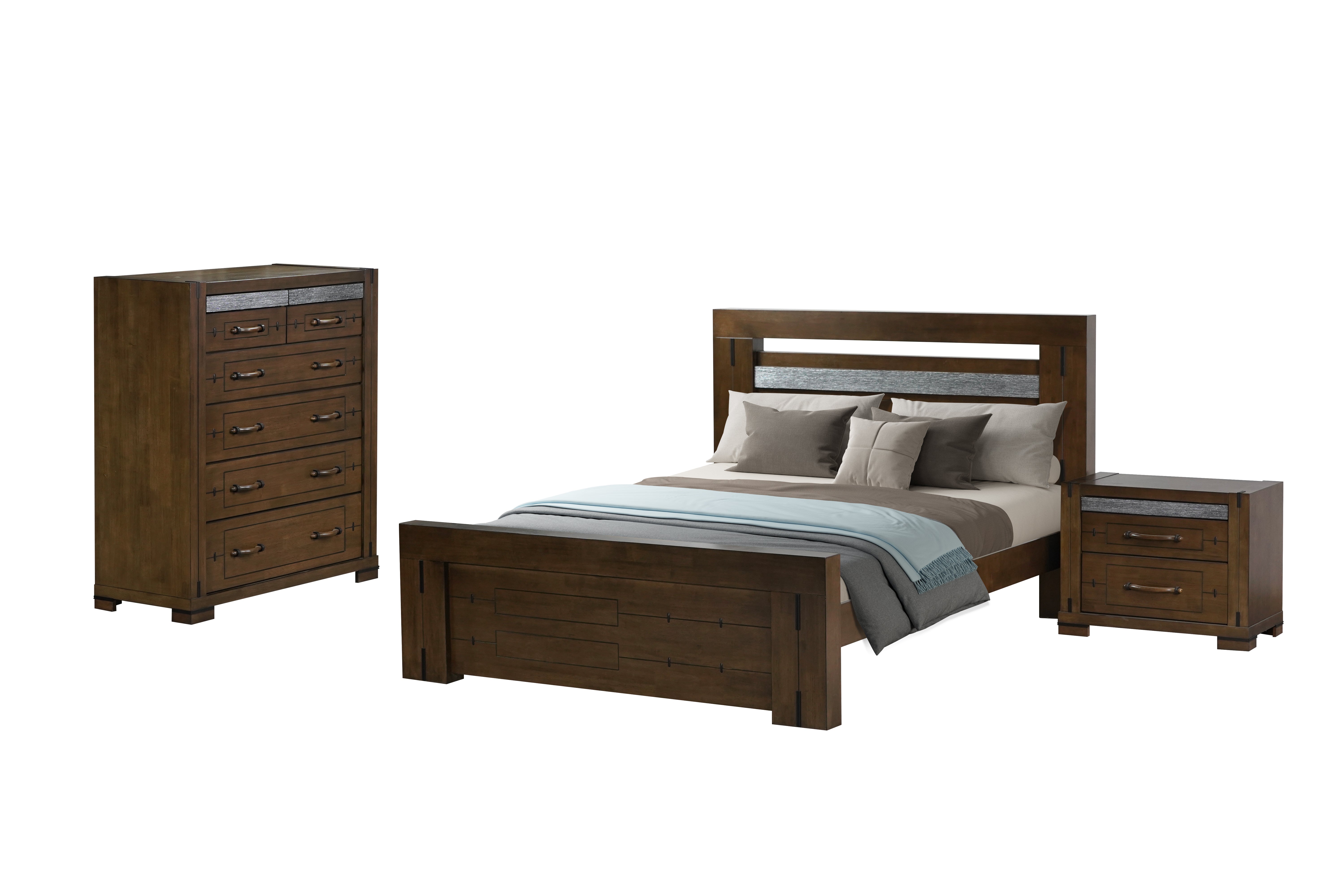 Charlie 4 Piece Package With Tallboy Chest