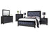 Dalton Black Mirror King Size Bed