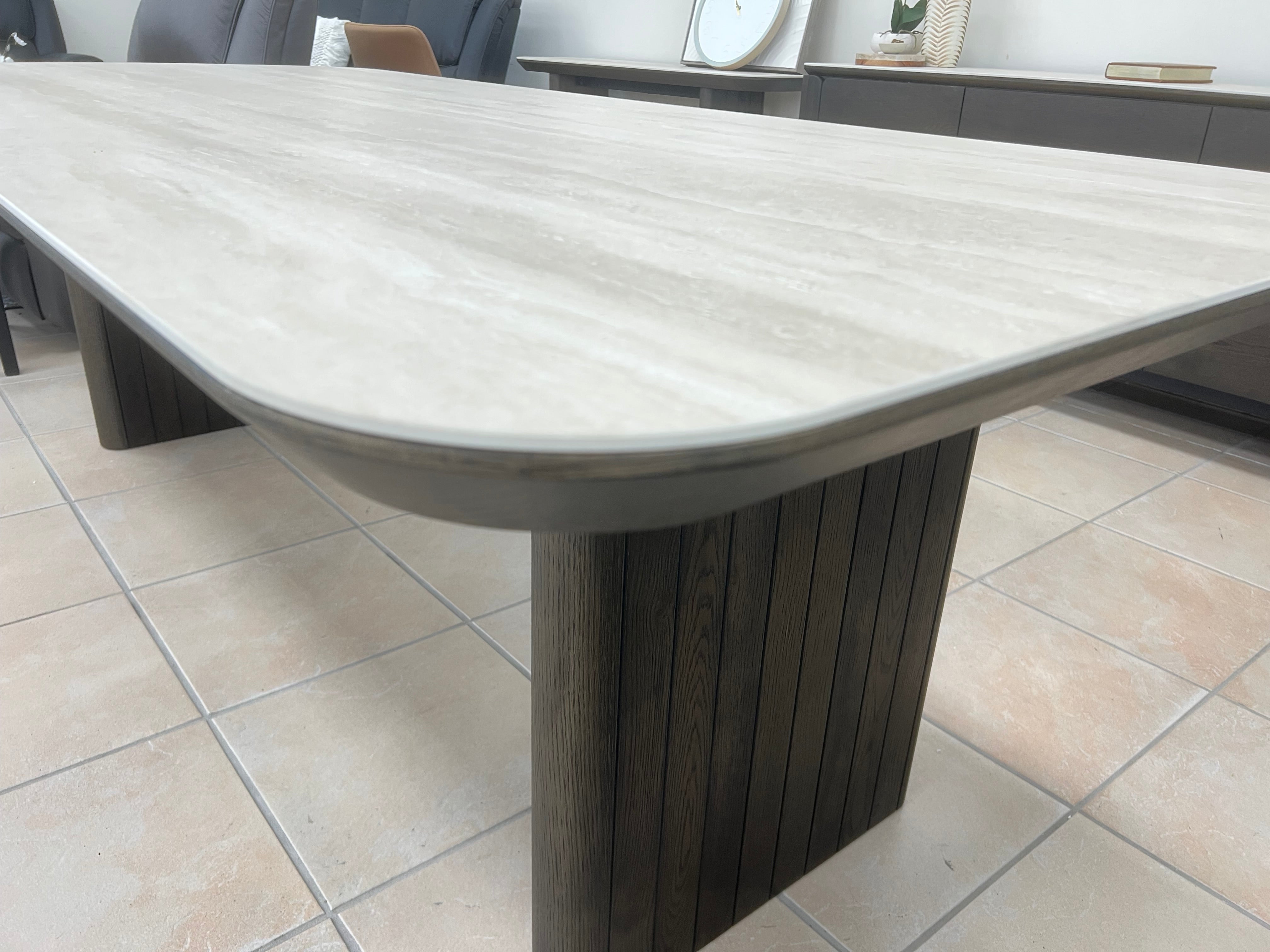 Capri 210cm Ceramic Dining Table