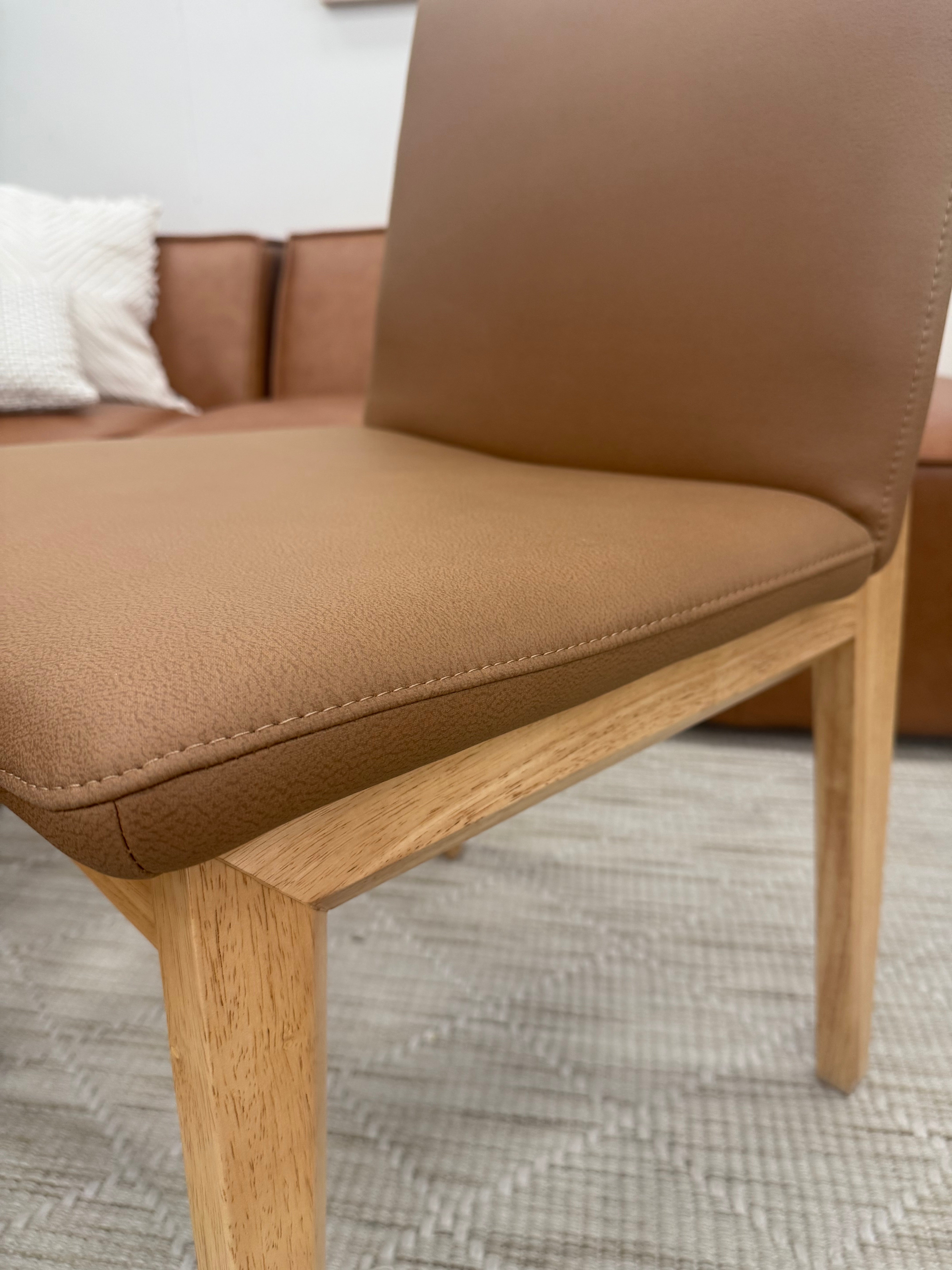 Kyoto Dining Chair in Tan Endurotek