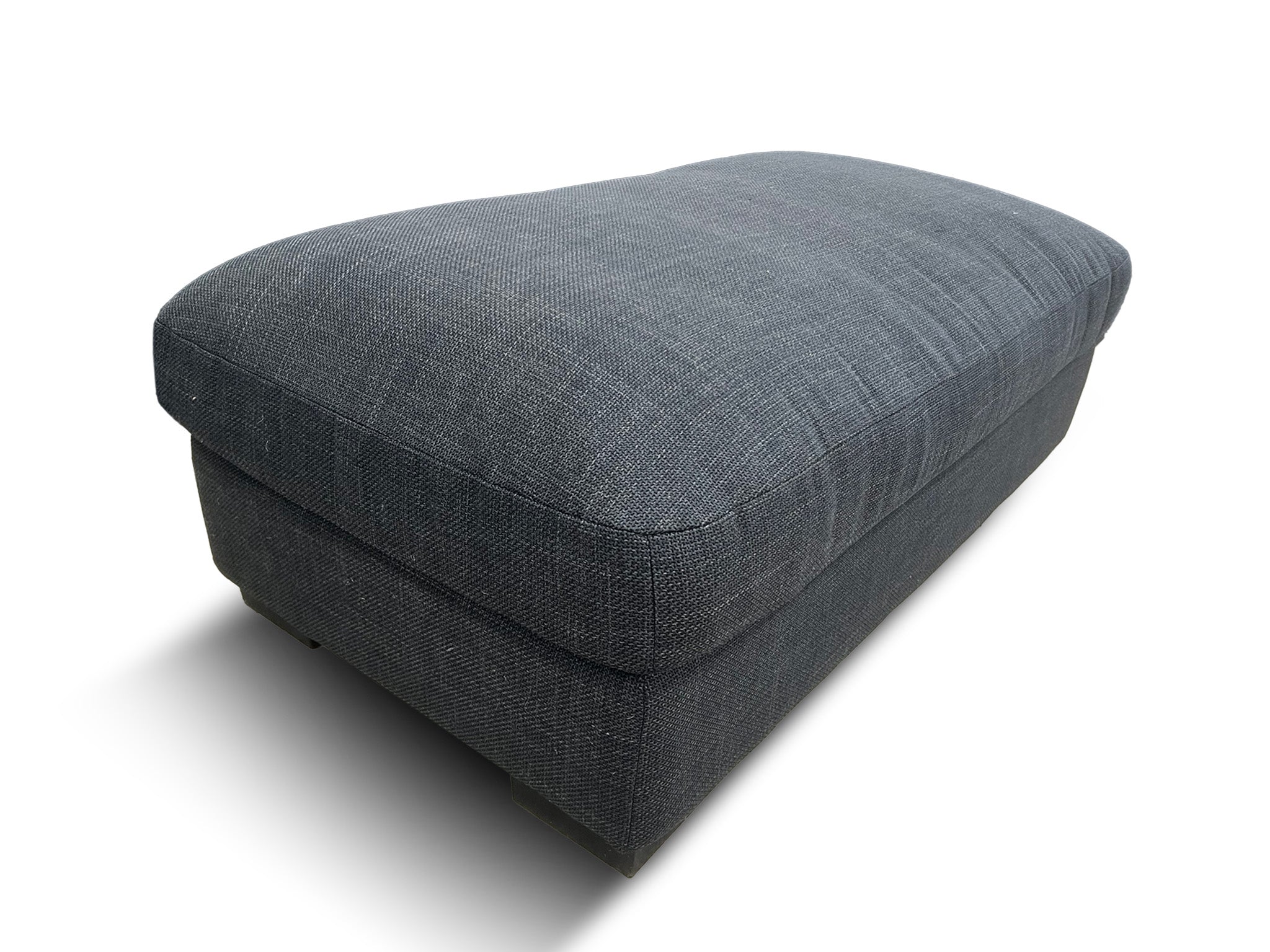 Montego Ottoman In Dark Charcoal