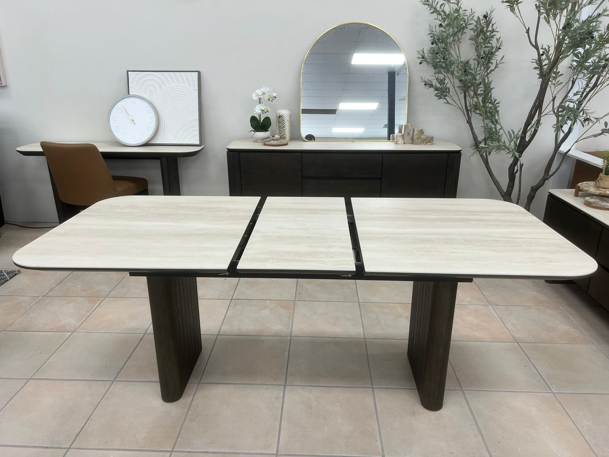 Capri Ceramic Extension Table