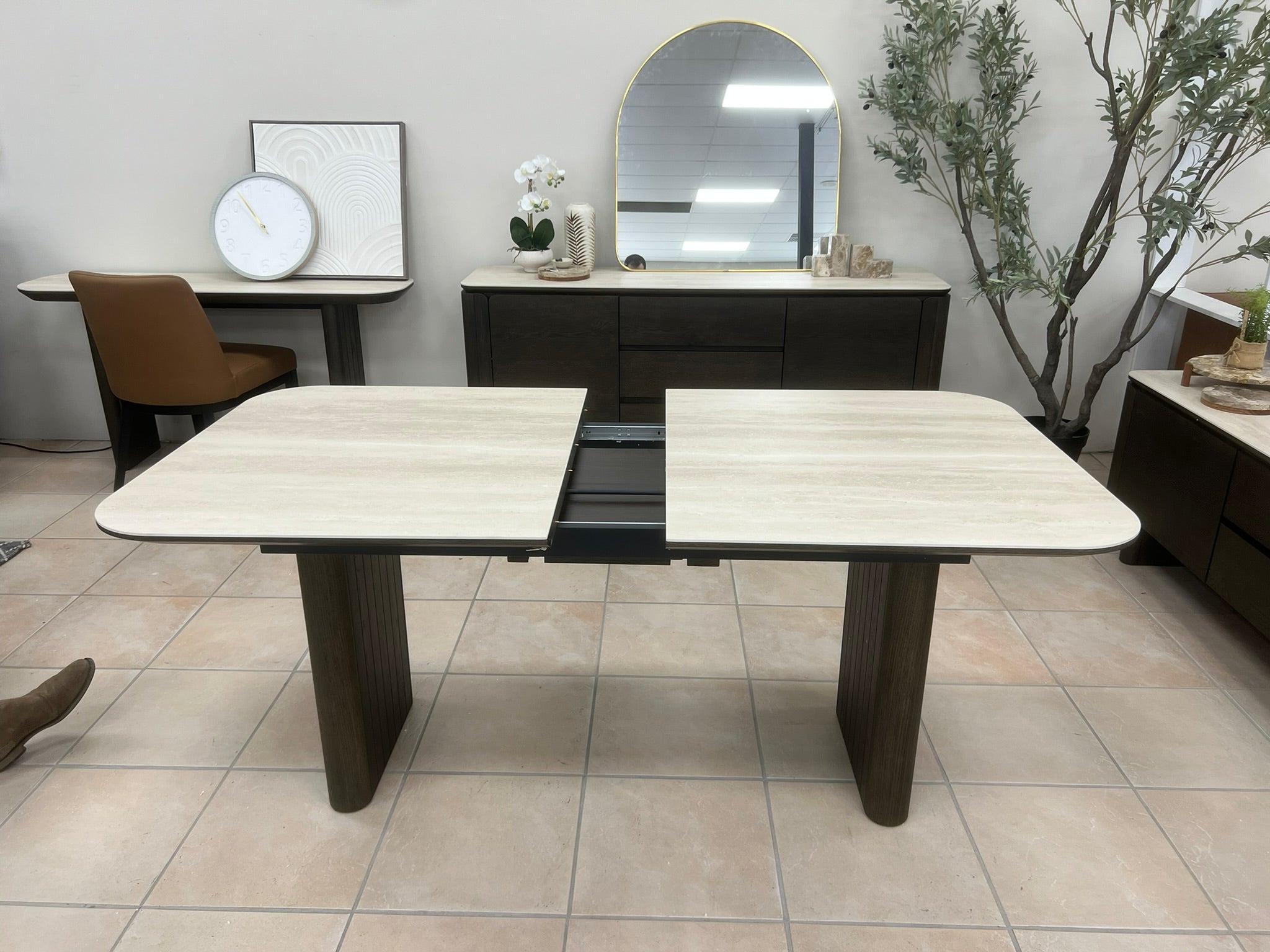 Capri Ceramic Extension Table