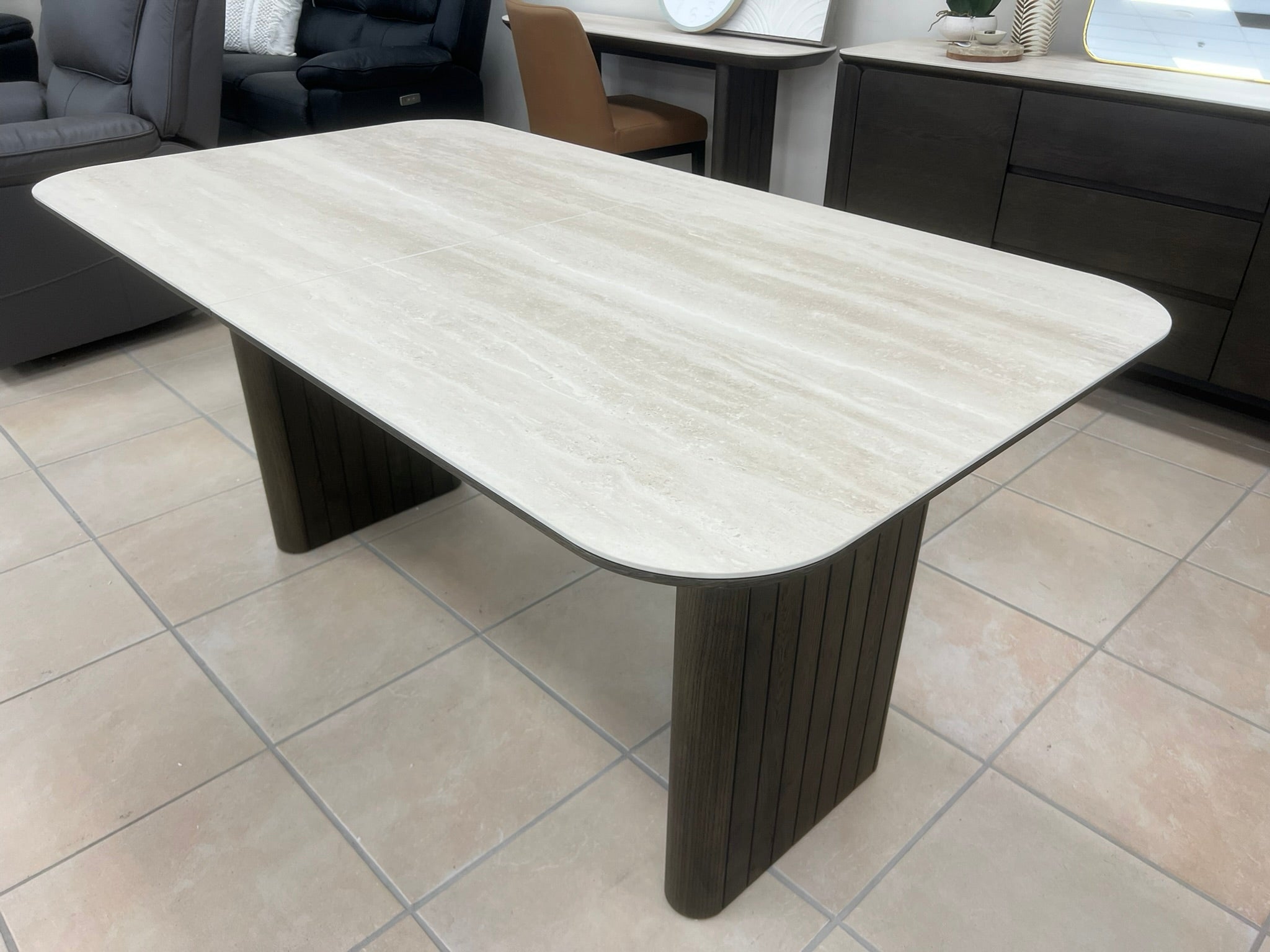 Capri Ceramic Extension Table