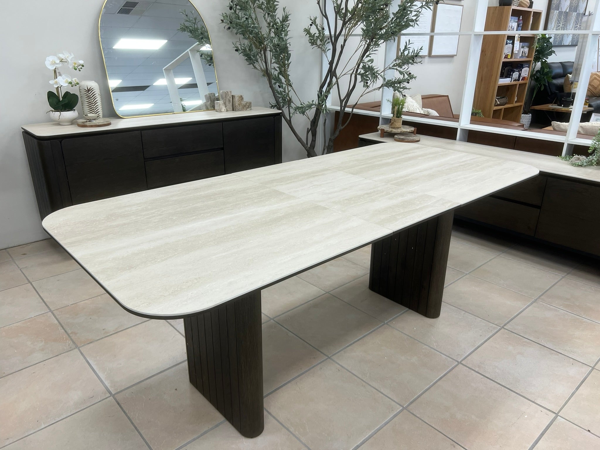 Capri Ceramic Extension Table