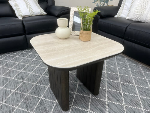 Capri Ceramic End Table