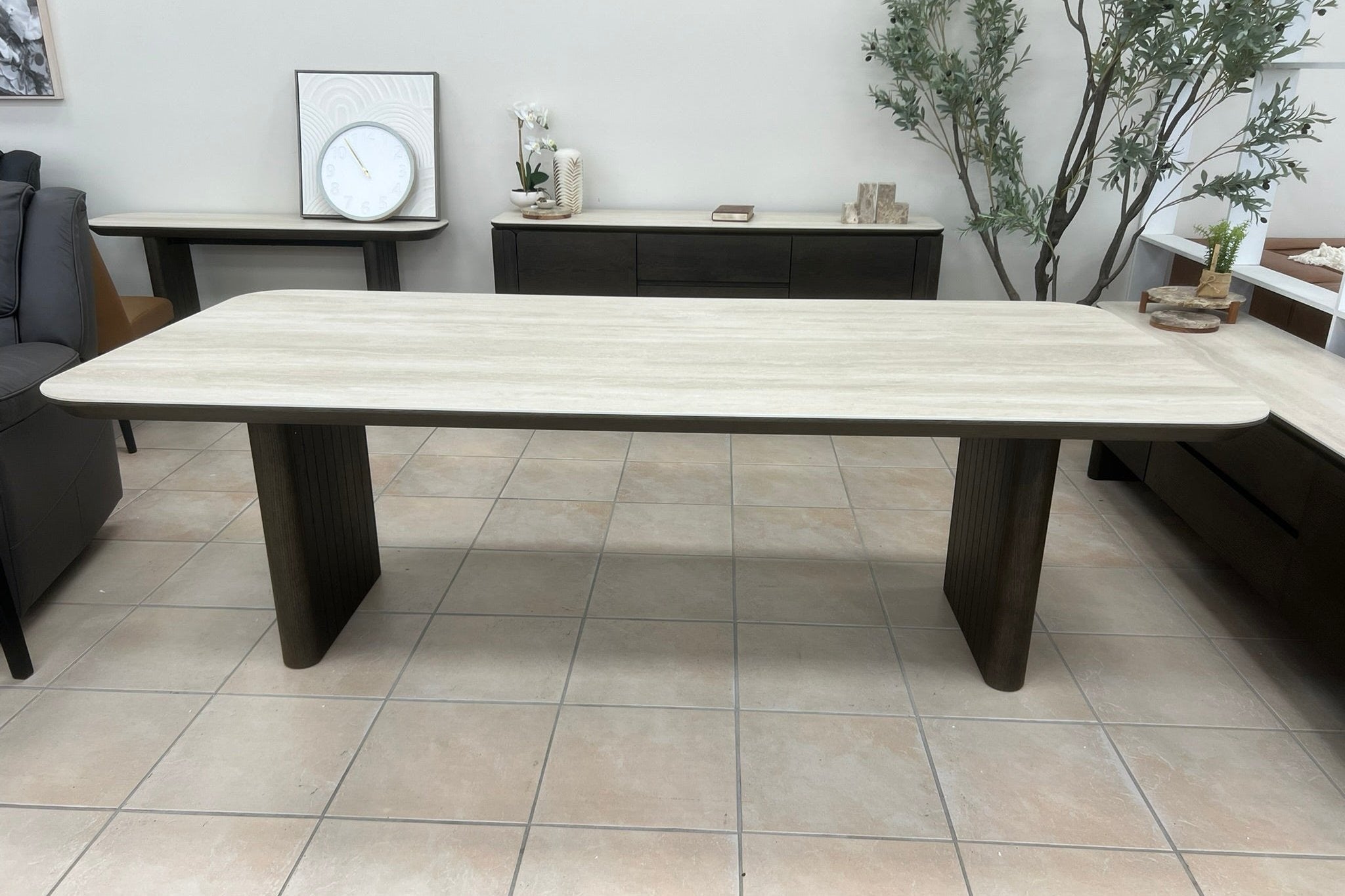 Capri 210cm Ceramic Dining Table