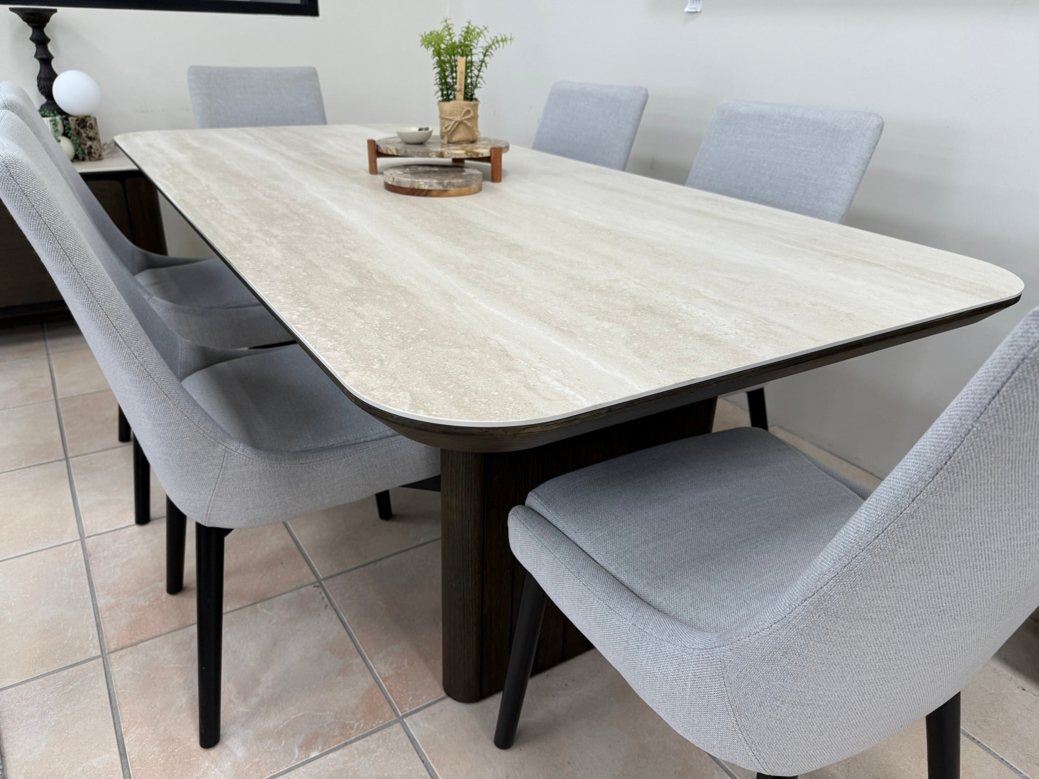 Capri 210cm Ceramic Dining Table