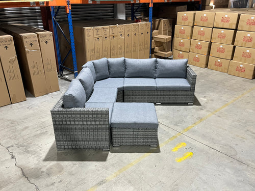 Swiss Corner Lounge With Ottoman