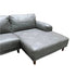 Dustin right chaise in grey