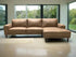 Dustin Right Chaise In Tan