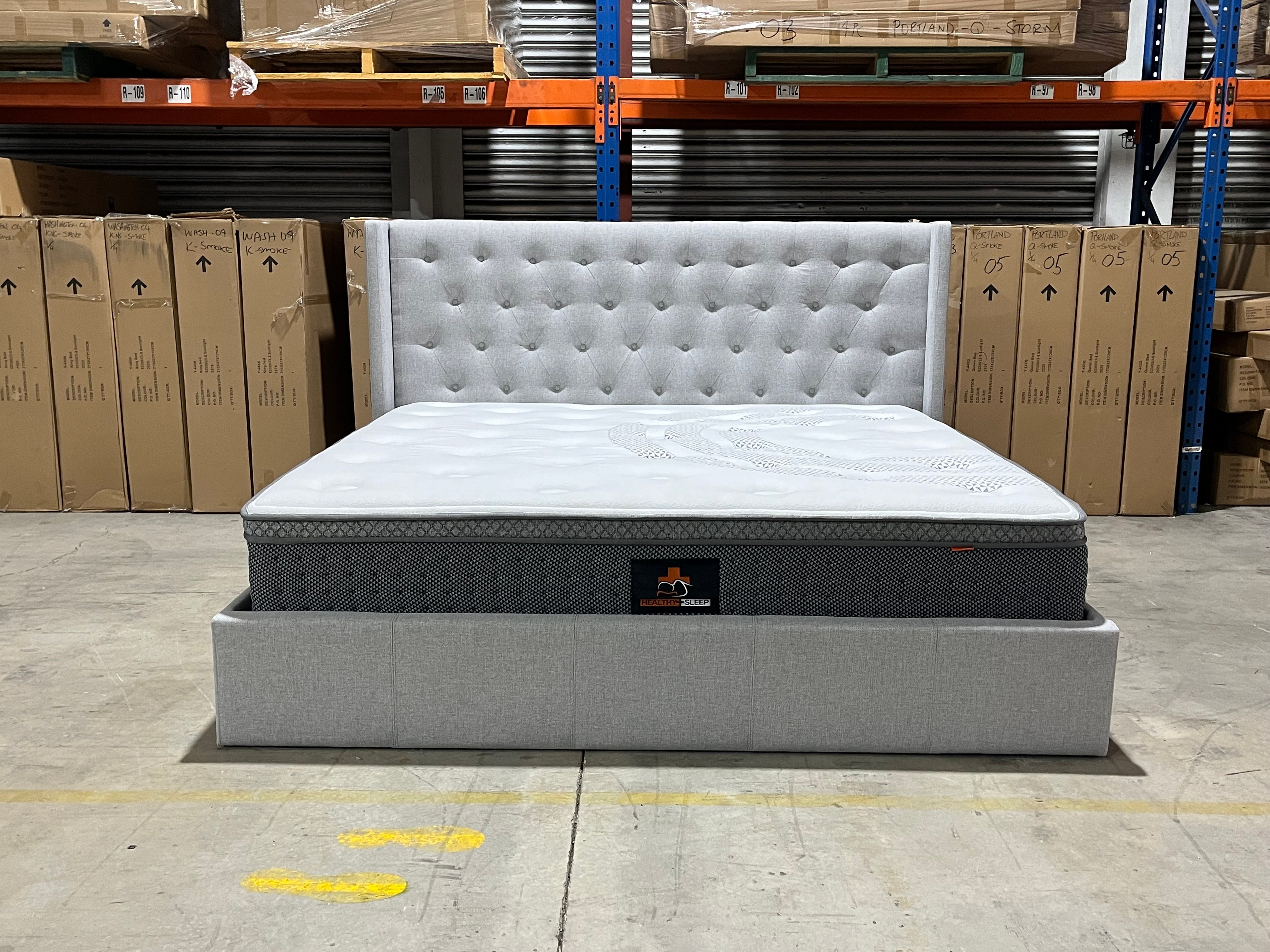 Memphis Super King Bed & Mattress Package