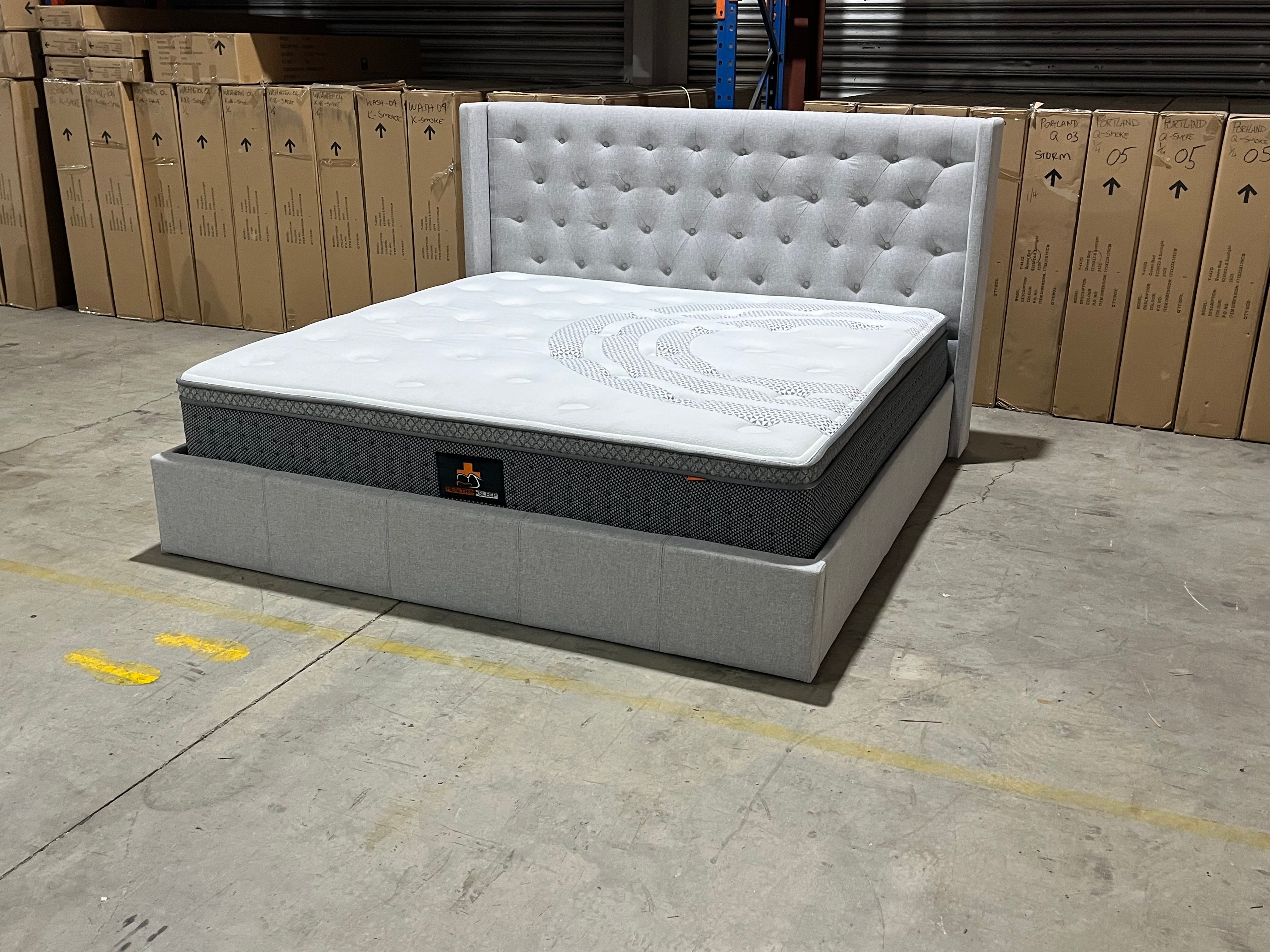 Memphis Super King Bed & Mattress Package