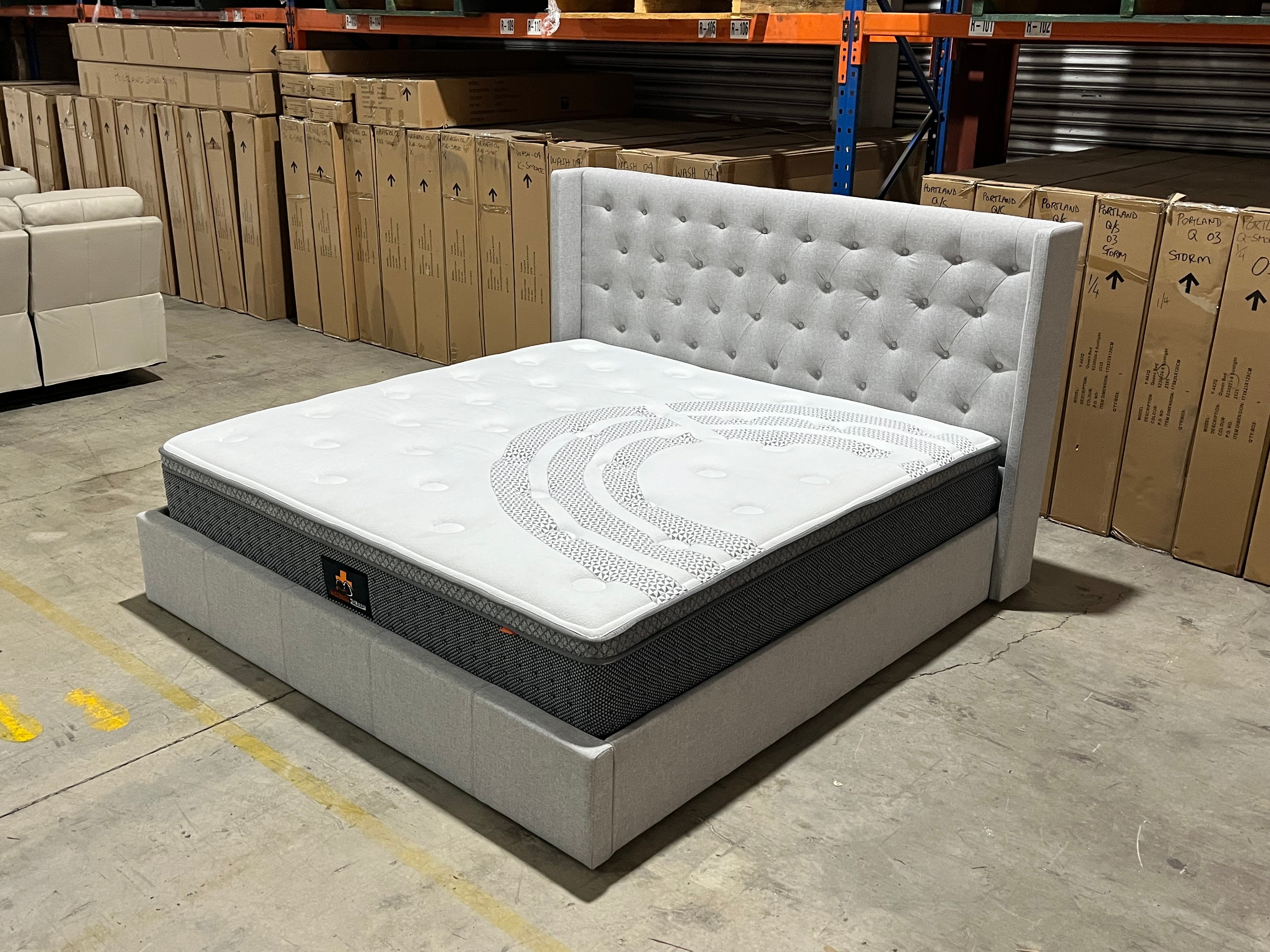 Memphis Super King Bed & Mattress Package