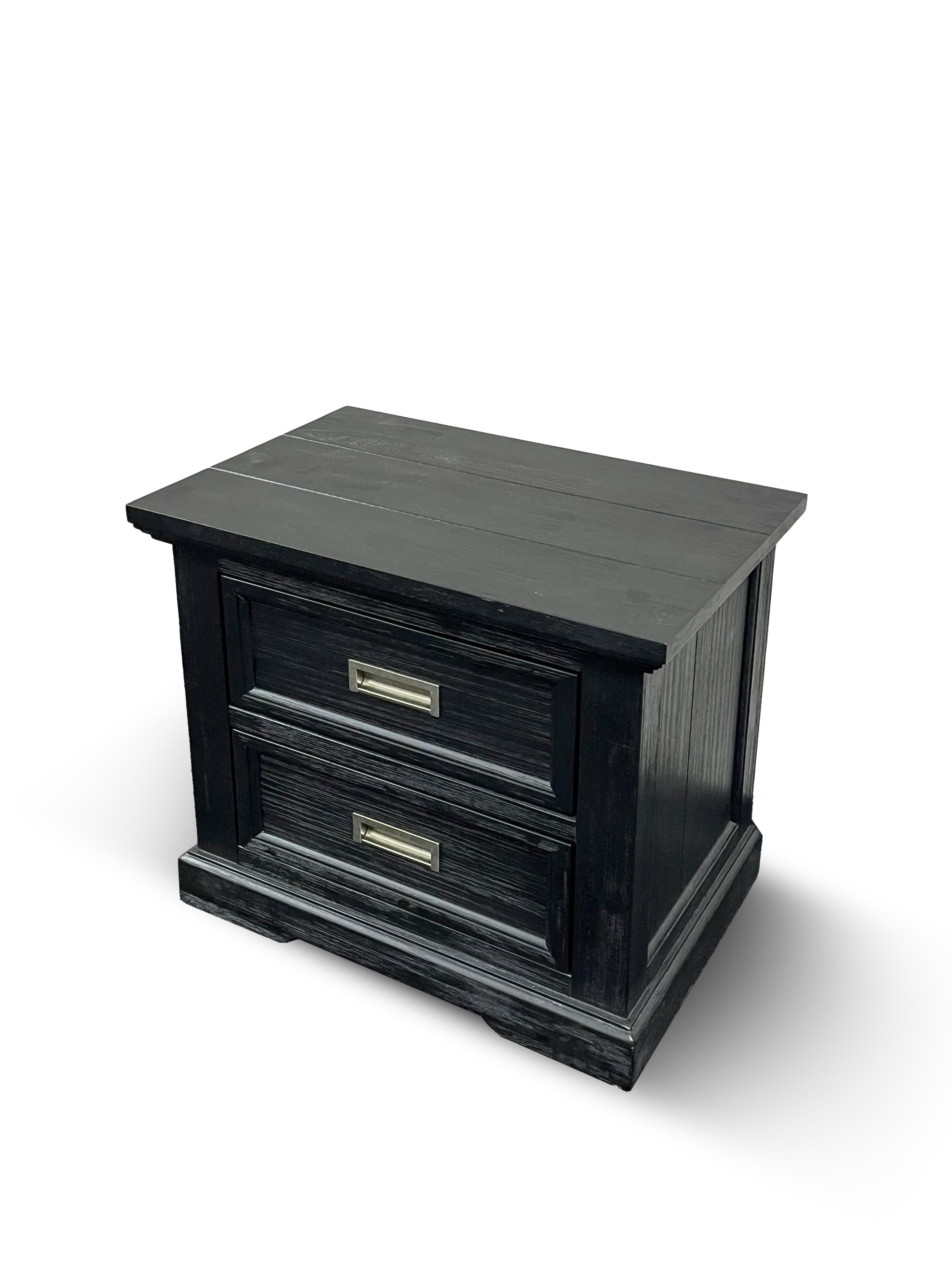 Calloway bed size chest in black finish prb1004