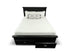 Calloway king size bed in draws in black prbkb2d