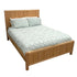 Morocco queen size bed in natural messamte e-23074s