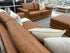 Bliss 2 Seater In Tan Leather