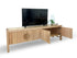 Morocco 185cm TV Unit  In Natural Australian Messmate