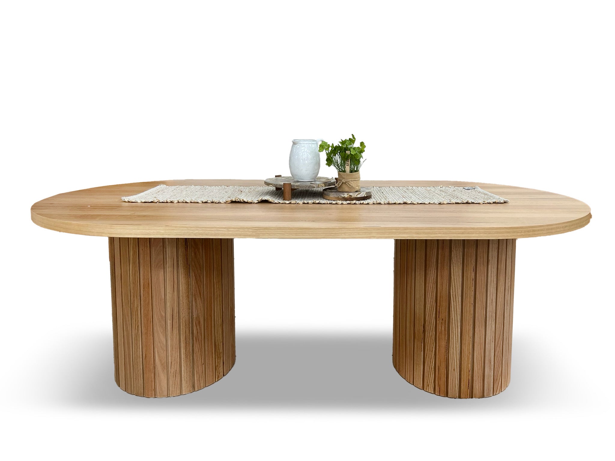 Morocco 240cm Table In Natural Australian Messmate