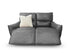 Trina 3+2 Dual Electric Recliner Sofa Pair in Asphalt Grey Leather