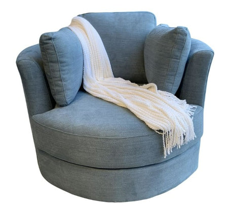 Small swivel best sale cuddle chair